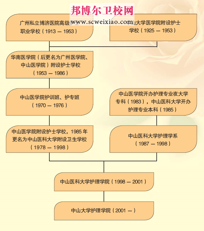 中山大學護理學院機構設置