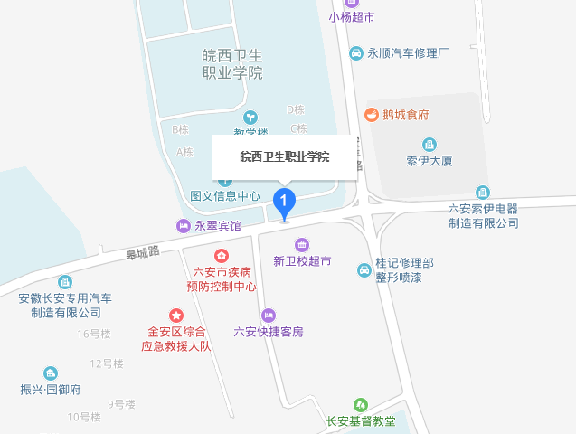 六安衛(wèi)生學(xué)校2019年地址在哪里