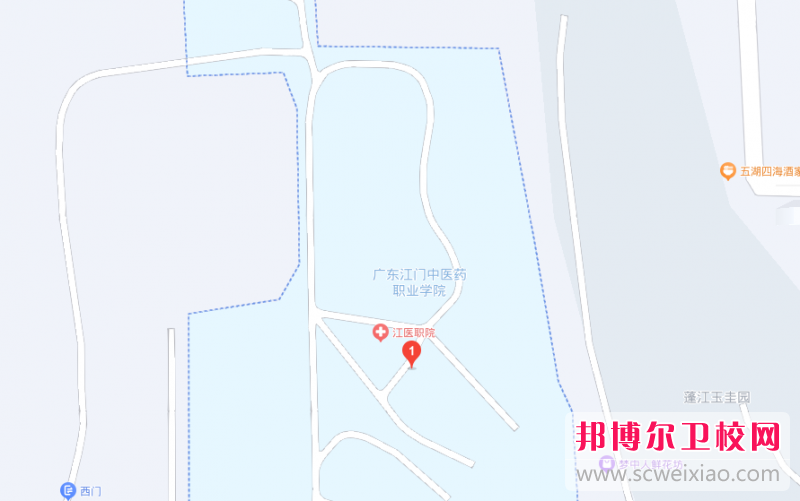 廣東江門中醫(yī)藥職業(yè)學(xué)院地址在哪里，哪個(gè)地區(qū)，哪個(gè)城市?